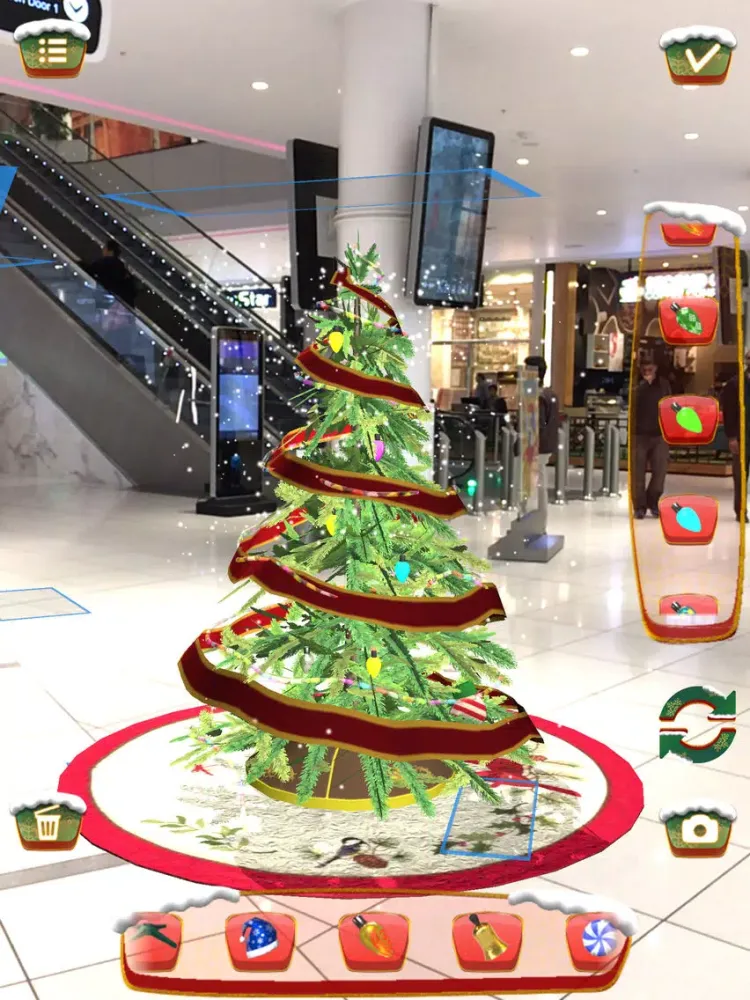 Zrzuty ekranu Christmas Tree Decoration - AR iPad 