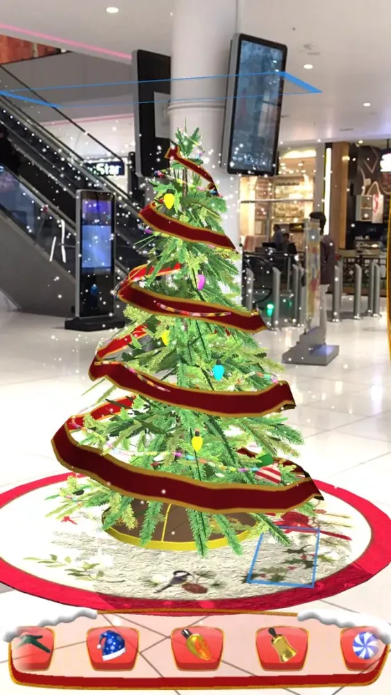 Zrzuty ekranu Christmas Tree Decoration - AR