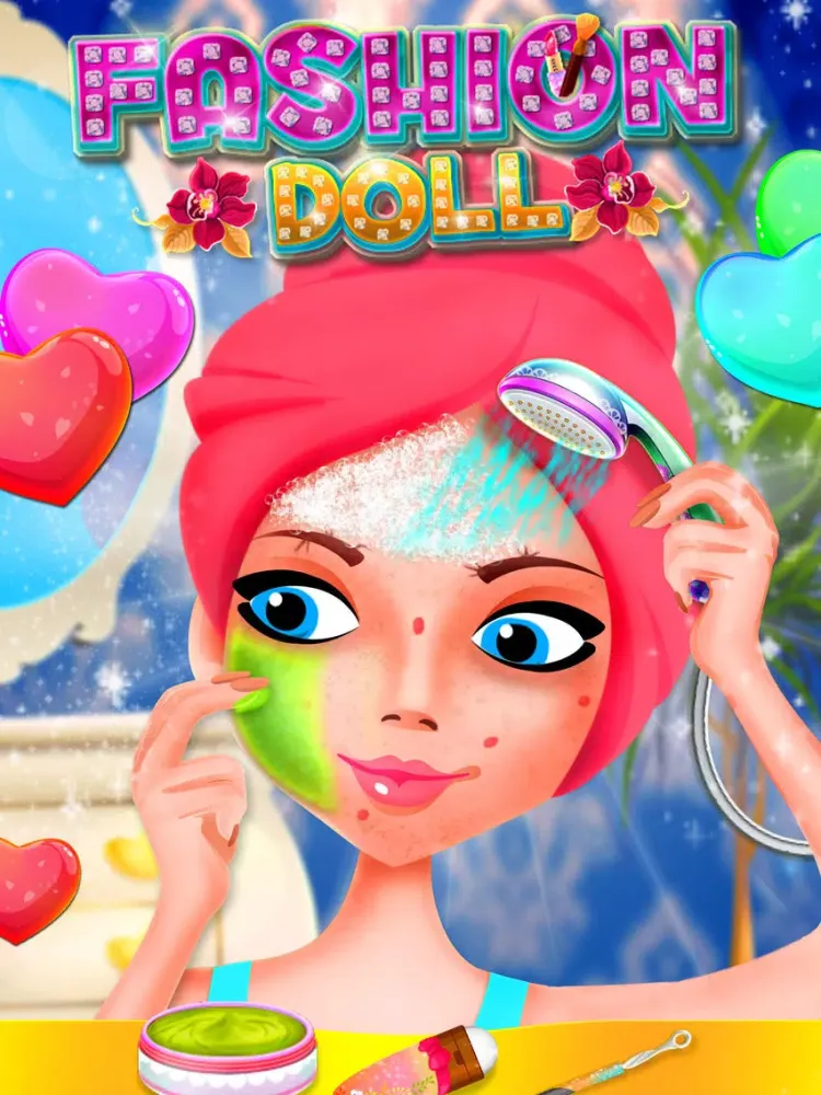 Fashion Doll Beauty Spa Salon & Makeover iPad  Ekran Görüntüleri