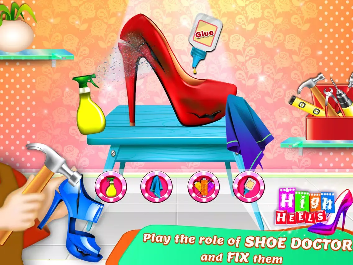 Screenshot di Design & Make High Heels Shoes iPad 