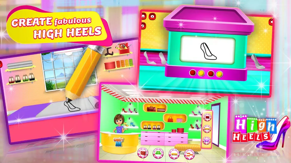 Screenshot di Design & Make High Heels Shoes