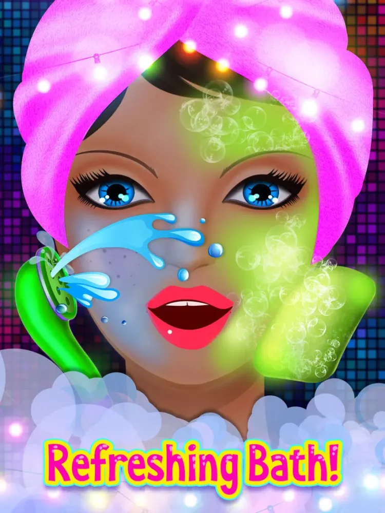 Glow in the Dark - Neon Makeup iPad  스크린샷