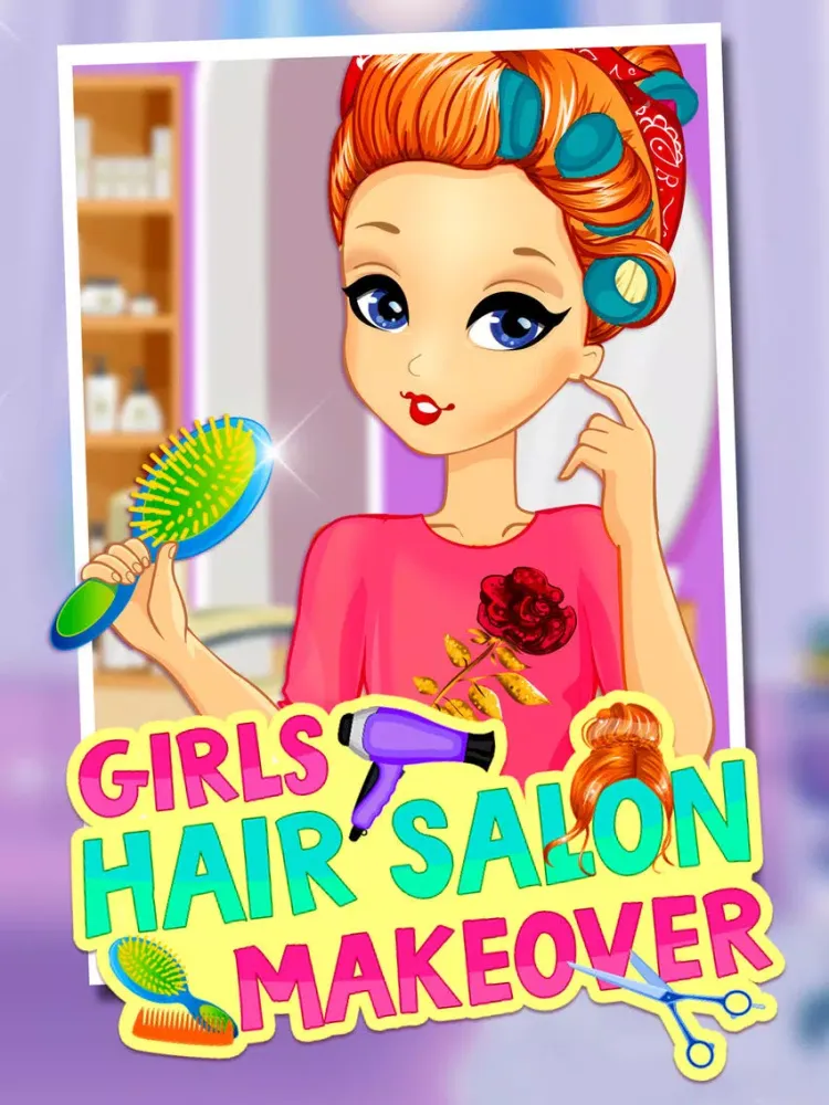 Zrzuty ekranu Girls Hair Salon Makeover iPad 