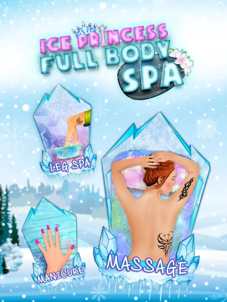 Capturas de pantalla de Ice Princess Full Body Spa Salon iPad 