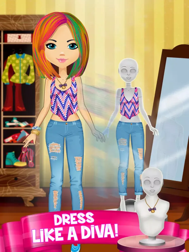 Fancy Diva Makeover Boutique iPad  स्क्रीनशॉट