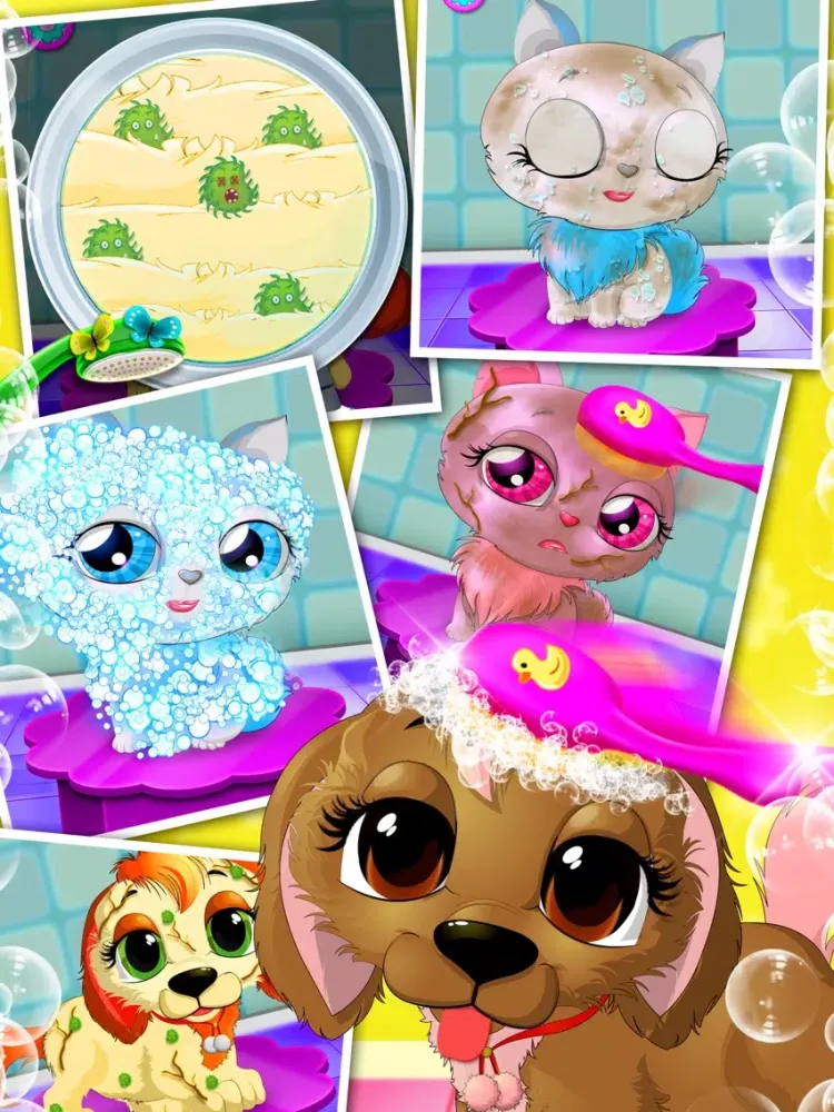 Screenshot di My Little Pet Shop - Spa & Dress Up iPad 