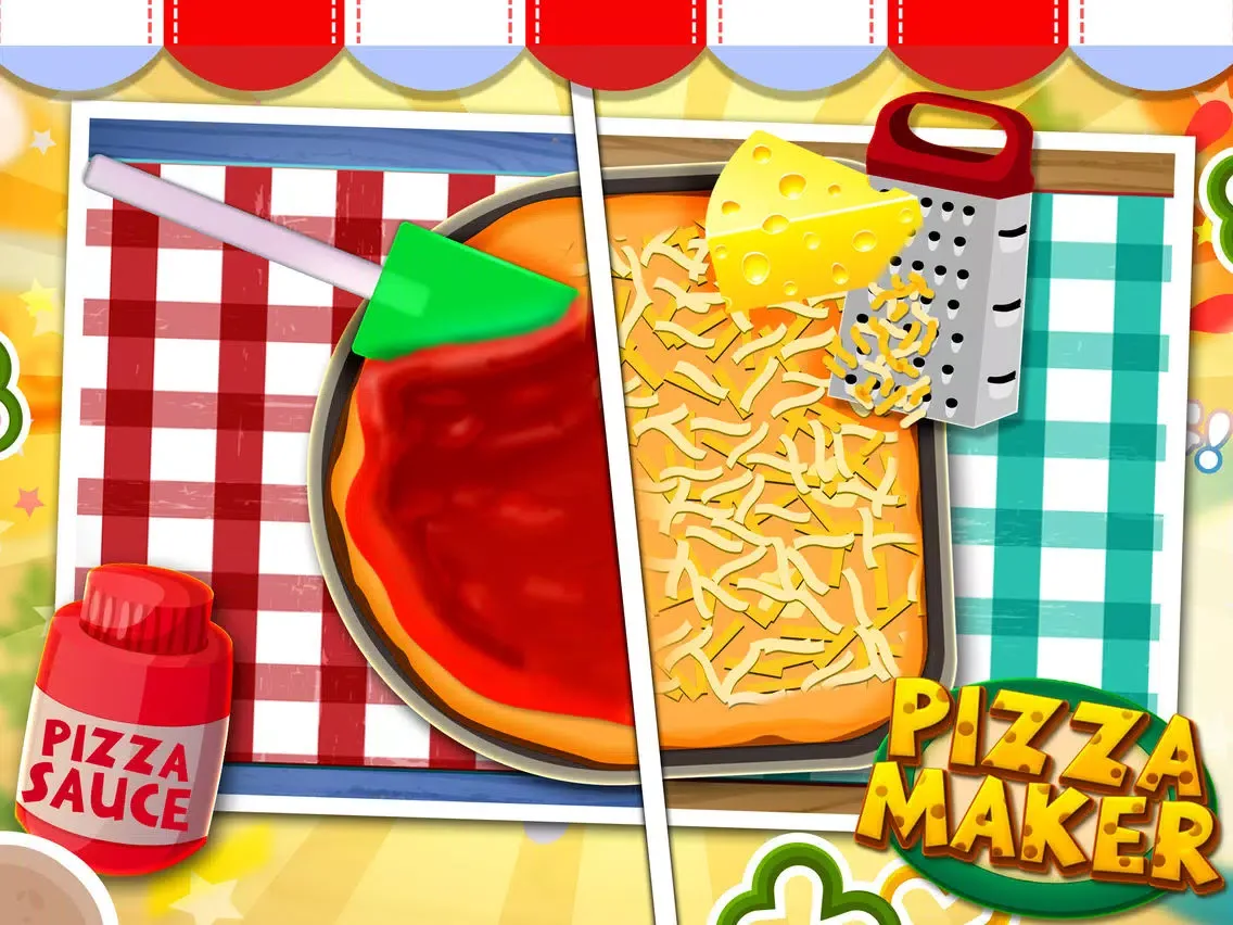 Pizza Maker - Cooking Game iPad  Ekran Görüntüleri