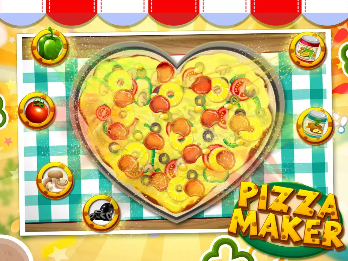 Pizza Maker - Cooking Game iPad  Ekran Görüntüleri