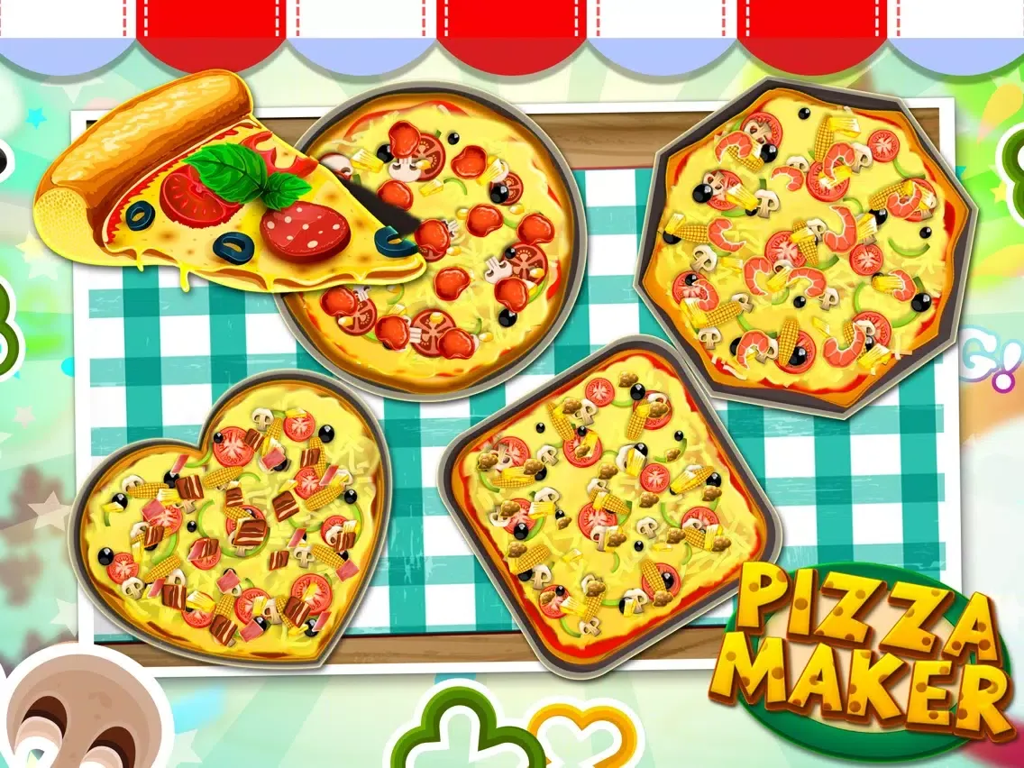 Pizza Maker - Cooking Game iPad  Ekran Görüntüleri
