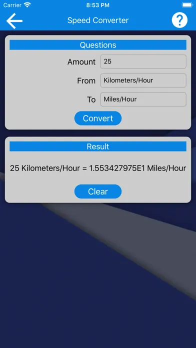 Convert Units: Unit Conversion Screenshots