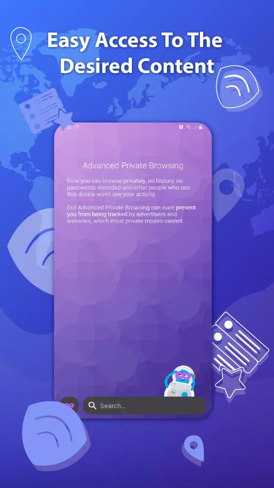 Captures d'écran de Private Browser