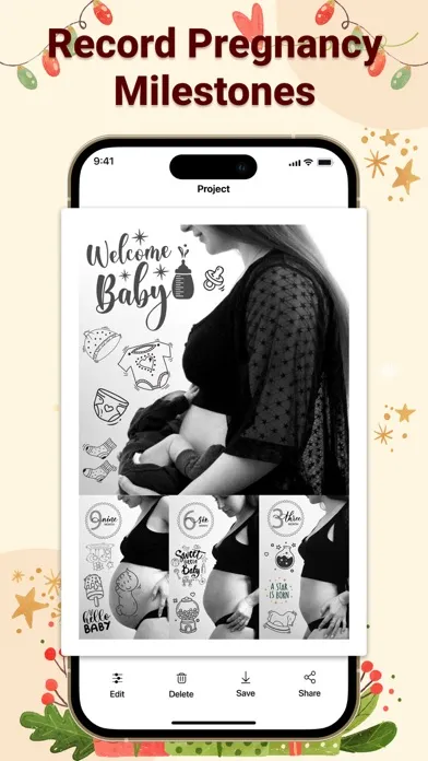 Baby Pic Art - Photo Editor应用截图