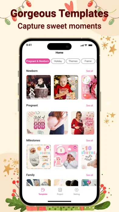 Baby Pic Art - Photo Editor应用截图