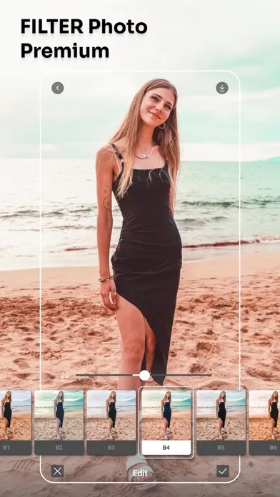 Captures d'écran de Snap editor - Photo Filters