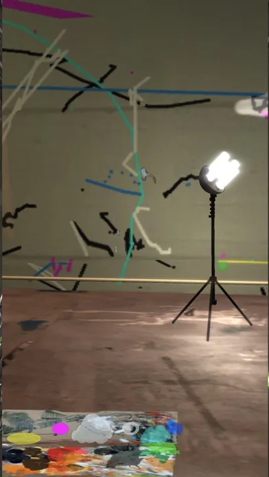 Capturas de tela do SprayAR
