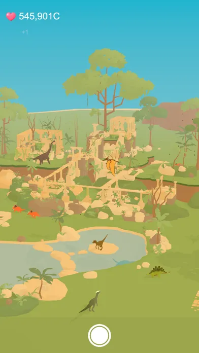 Captures d'écran de Dino Island-relaxing idle game