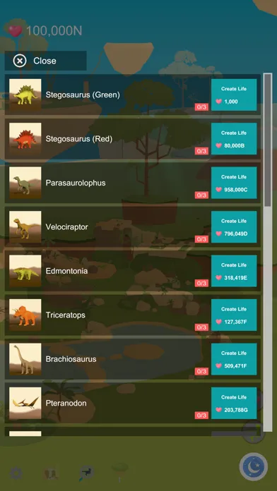 Captures d'écran de Dino Island-relaxing idle game