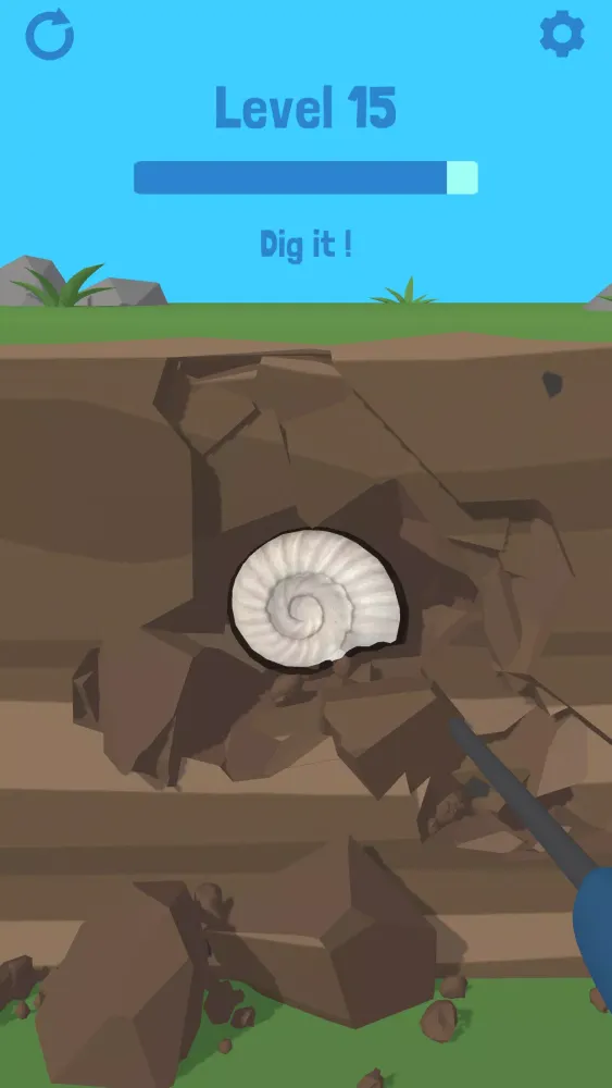 Dig Gemstone Destruction ASMR Screenshots