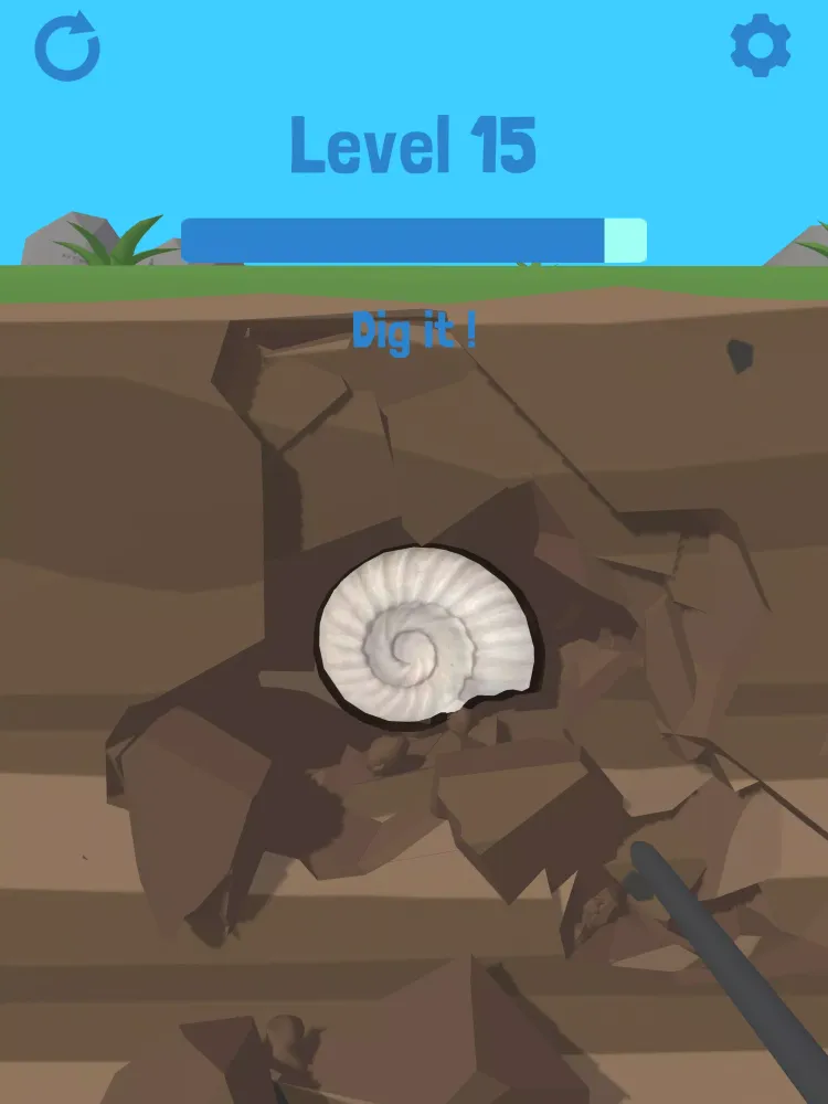Dig Gemstone Destruction ASMR Screenshots