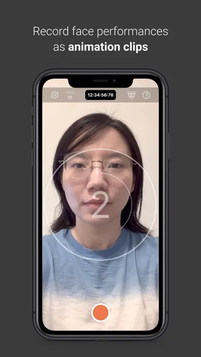 Unity Face Capture Screenshots