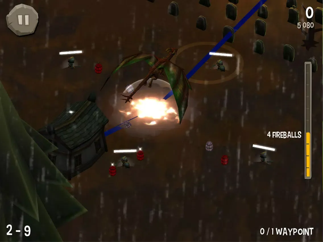 ภาพหน้าจอของ Path of Destruction: Dragons iPad 