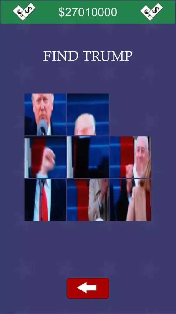 Tangkapan skrin Trump or Stump