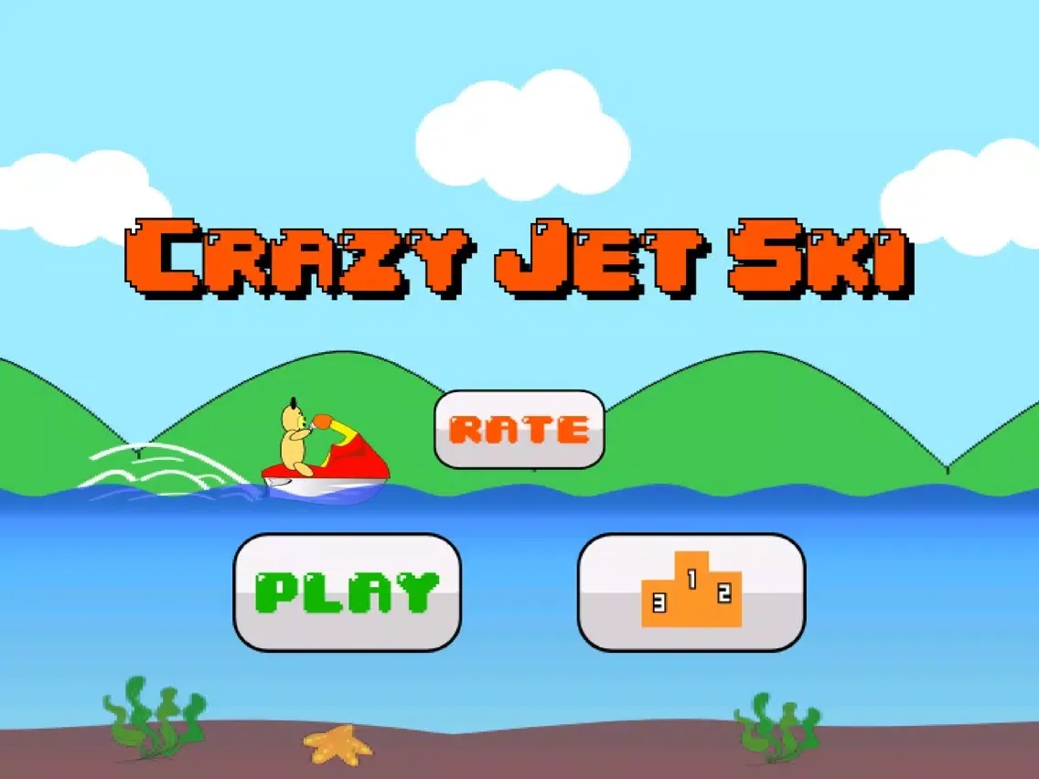 Ảnh chụp màn hình của Crazy Jet Ski iPad 