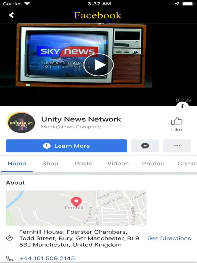 Unity News Network iPad  Screenshots