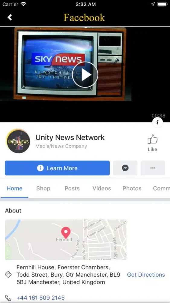 Unity News Network Screenshots