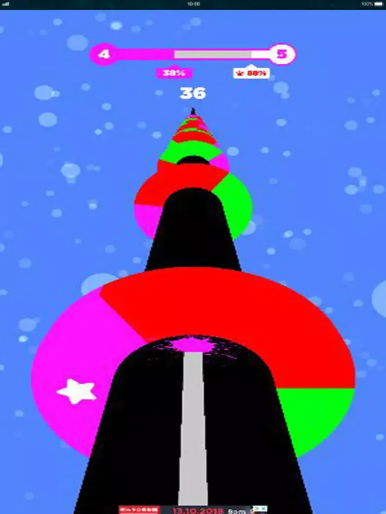 Color Helix Ball Rush iPad  Screenshots