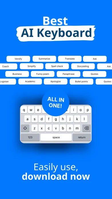 Key AI - AI Keyboard سکرین شاٹس