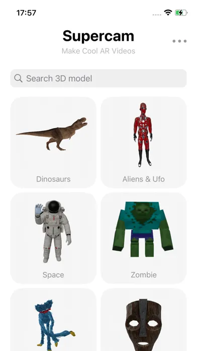 Capturas de pantalla de Supercam - Make Cool AR Videos