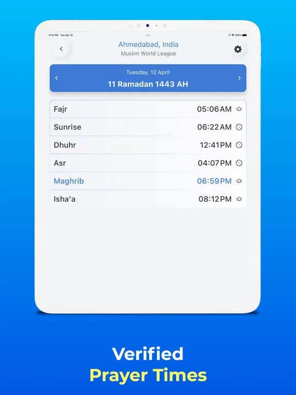 TasbihApp - Prayer Times Quran iPad  Ekran Görüntüleri