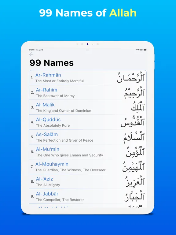 TasbihApp - Prayer Times Quran iPad  Ekran Görüntüleri