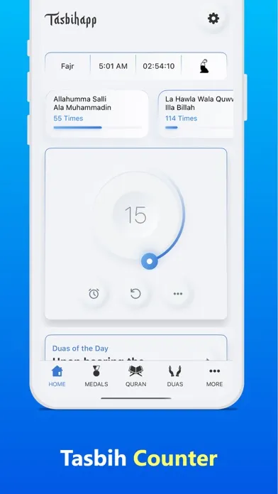 TasbihApp - Prayer Times Quran Ekran Görüntüleri