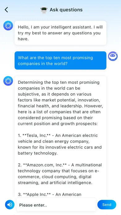 Ảnh chụp màn hình của AI large model 4.0