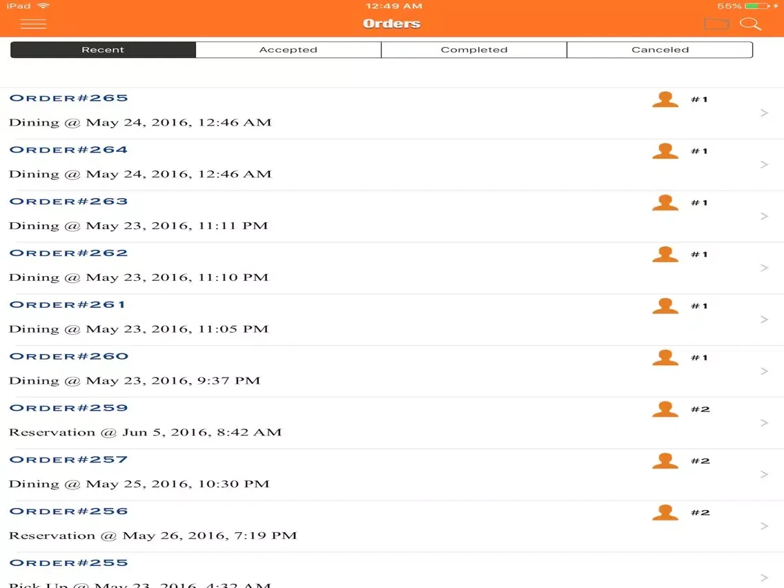 QikThru iPad  Screenshots