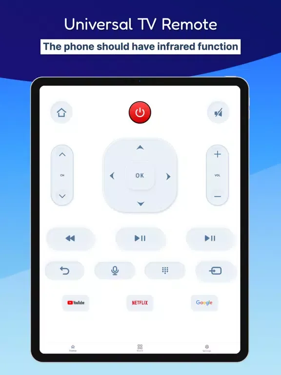 Universal TVs Remote Control ® iPad  스크린샷