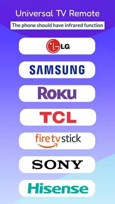 Universal TVs Remote Control ® 스크린샷