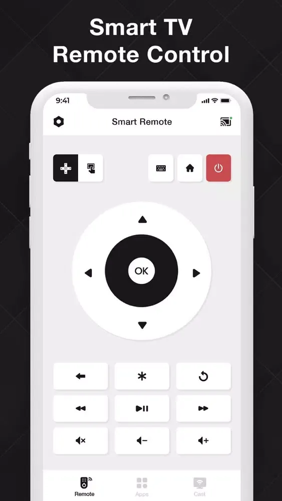 ภาพหน้าจอของ TV Remote - Screen controller