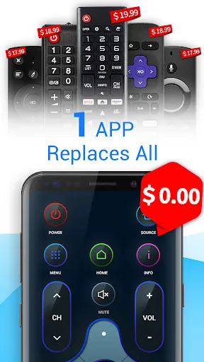 Screenshot di Universal TV Remote Control