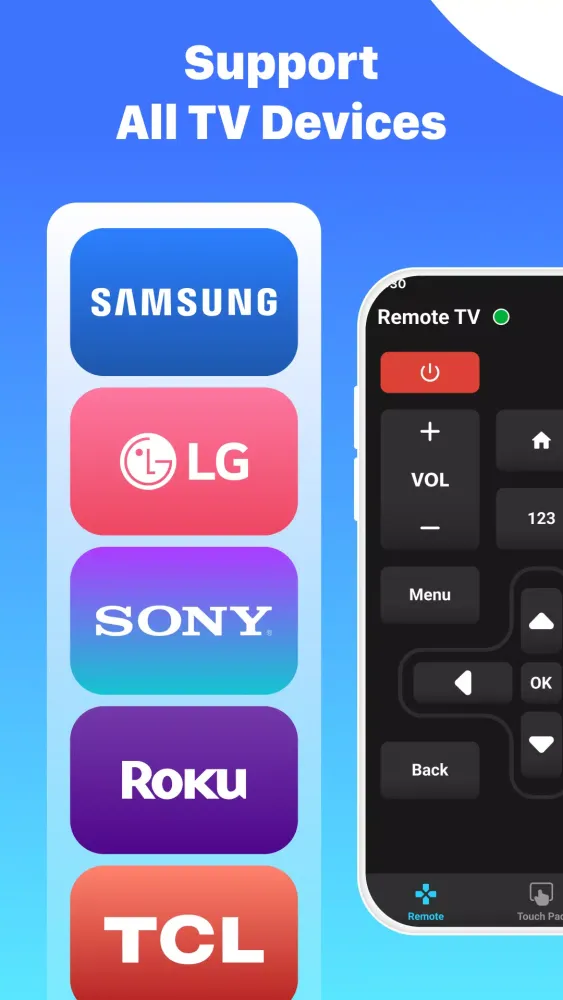Ảnh chụp màn hình của Universal TV Remote Control