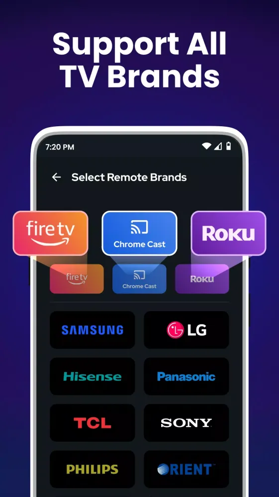 Universal TV Remote Control Screenshots