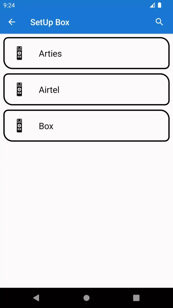 Controle Tv Box remote Screenshots