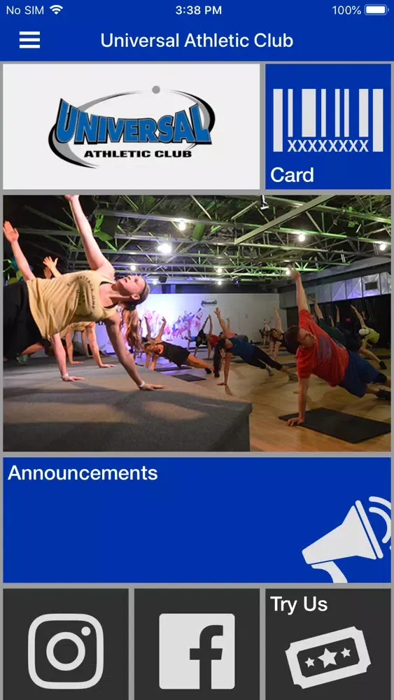 Universal Athletic Club應用截圖