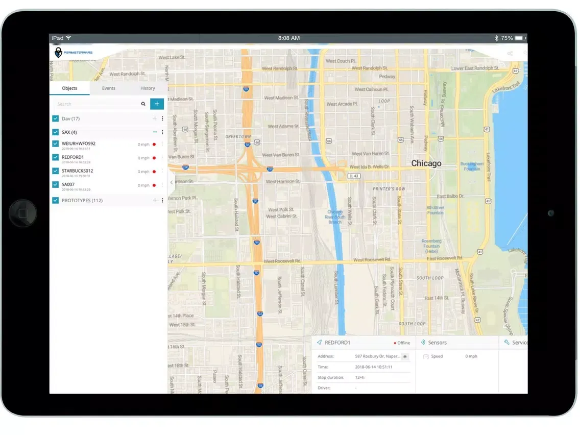 Screenshot di Universal Asset Tracker (GPS) iPad 