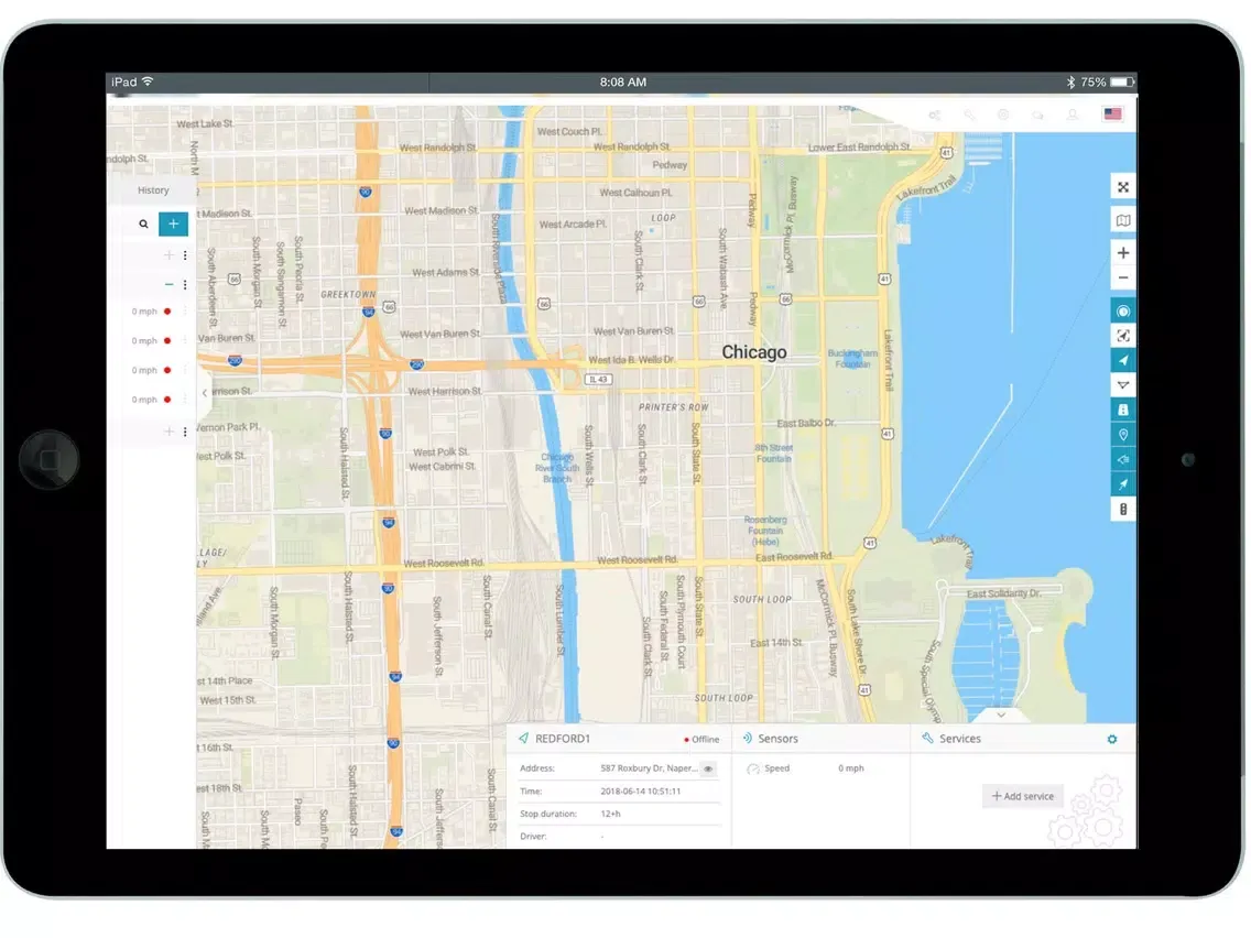 Screenshot di Universal Asset Tracker (GPS) iPad 