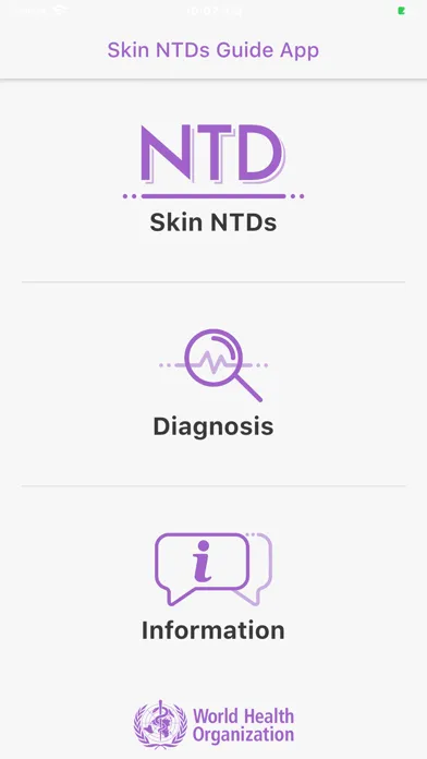 Capturas de pantalla de Skin NTDs App