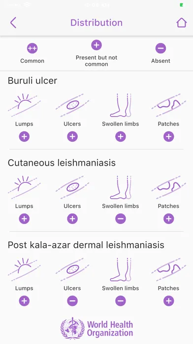 Capturas de pantalla de Skin NTDs App