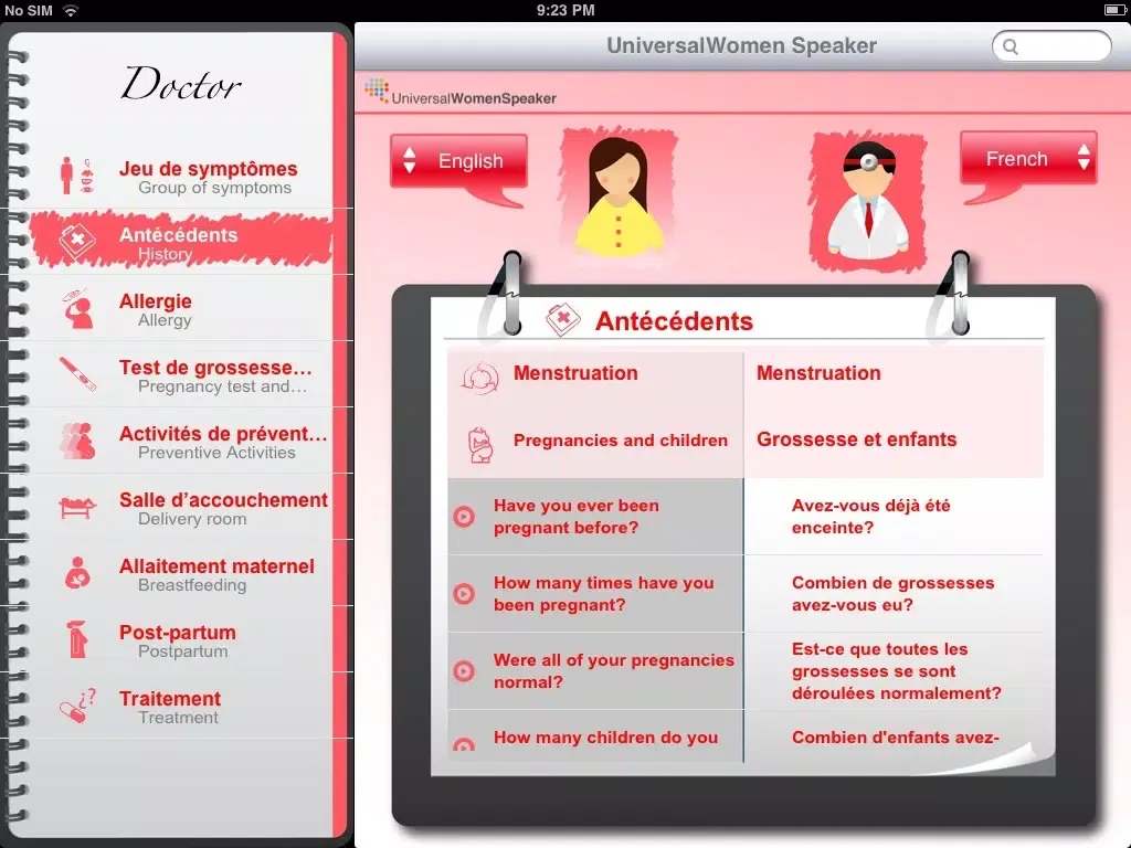 تصاویر UniversalWomen Speaker: Maternal Health Translator with Audio iPad 